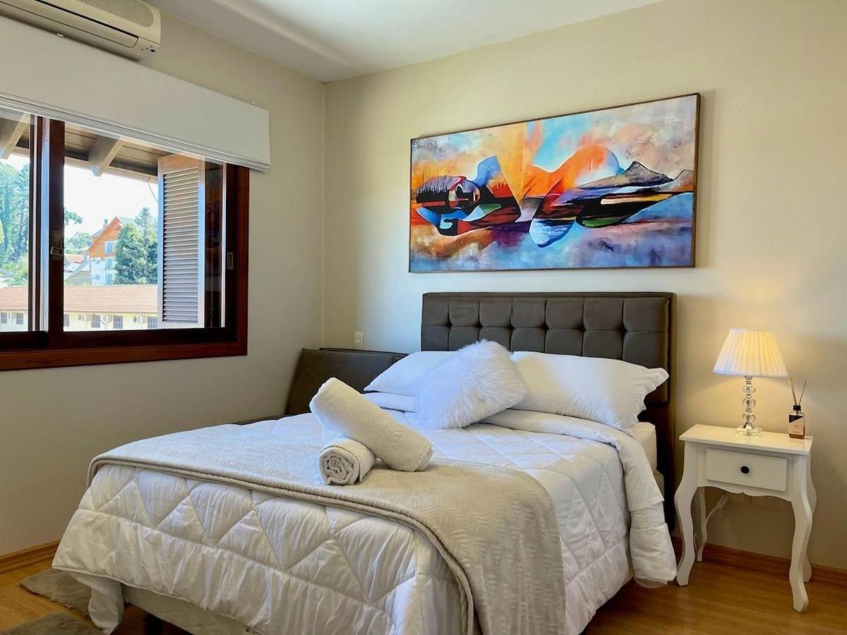 Apartamentos Jardim Da Serra Centro By Achei Gramado Zewnętrze zdjęcie