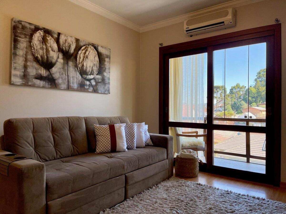 Apartamentos Jardim Da Serra Centro By Achei Gramado Zewnętrze zdjęcie