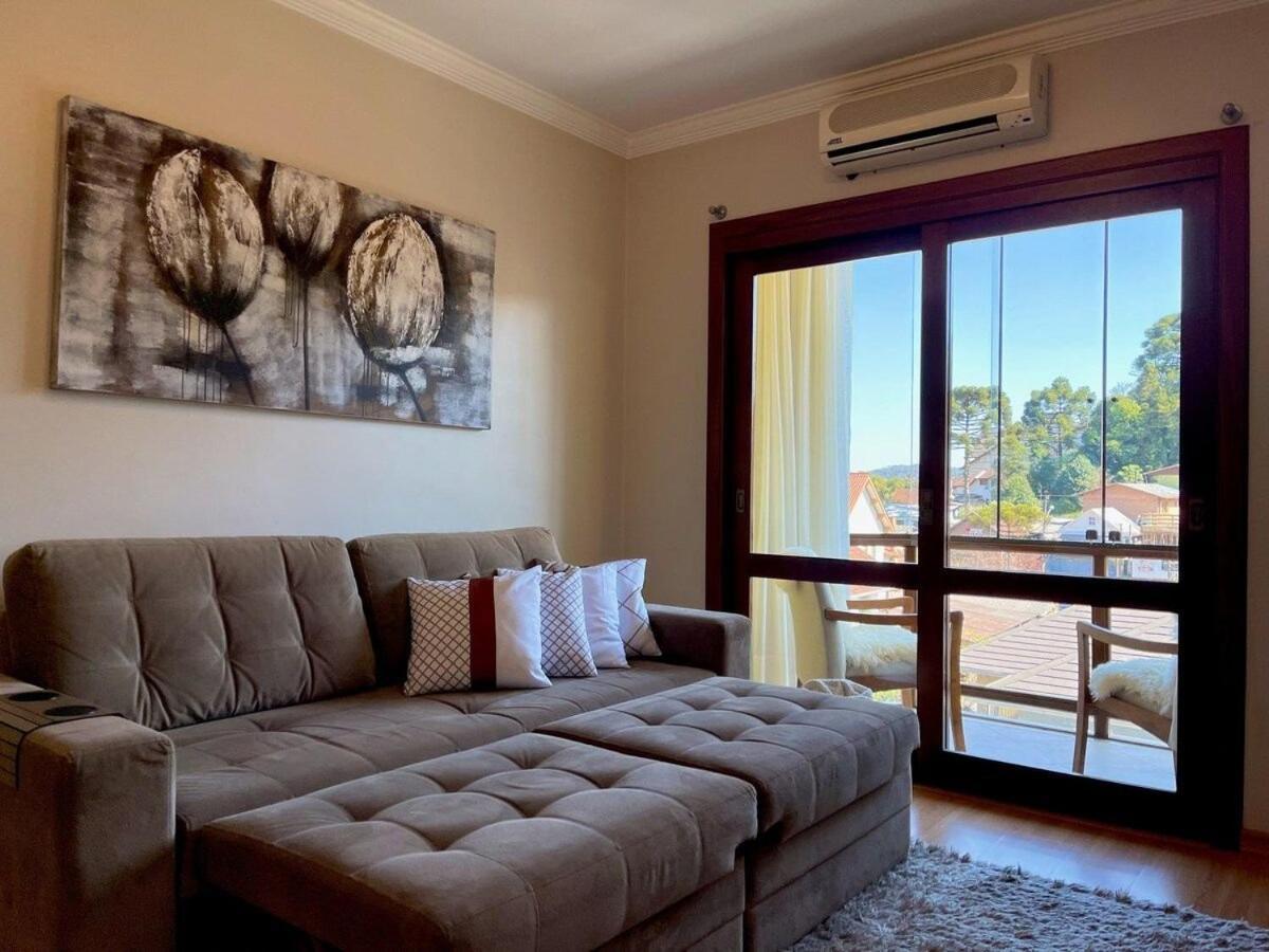 Apartamentos Jardim Da Serra Centro By Achei Gramado Zewnętrze zdjęcie