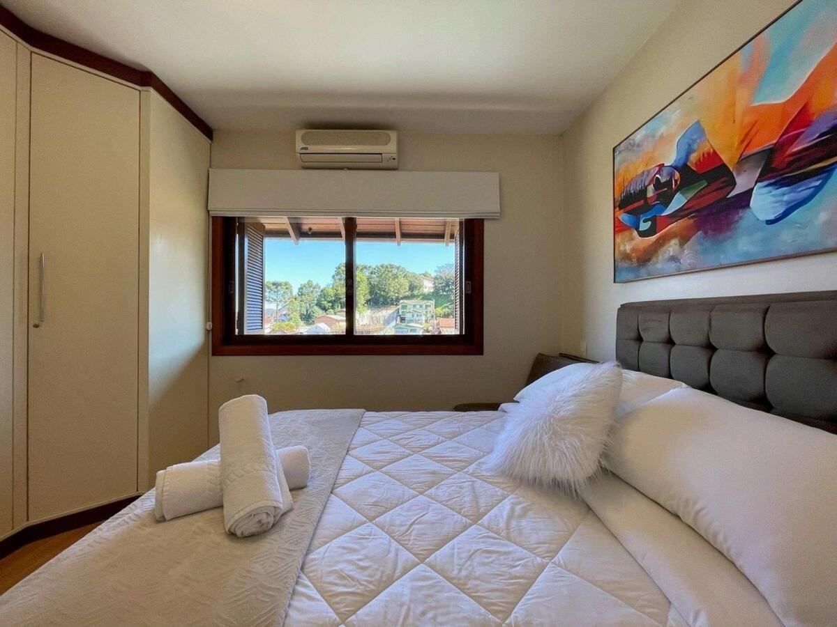 Apartamentos Jardim Da Serra Centro By Achei Gramado Zewnętrze zdjęcie