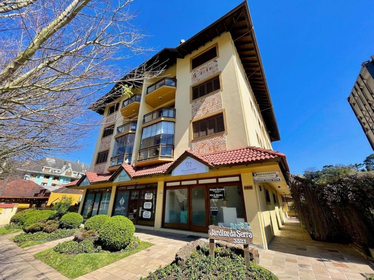 Apartamentos Jardim Da Serra Centro By Achei Gramado Zewnętrze zdjęcie